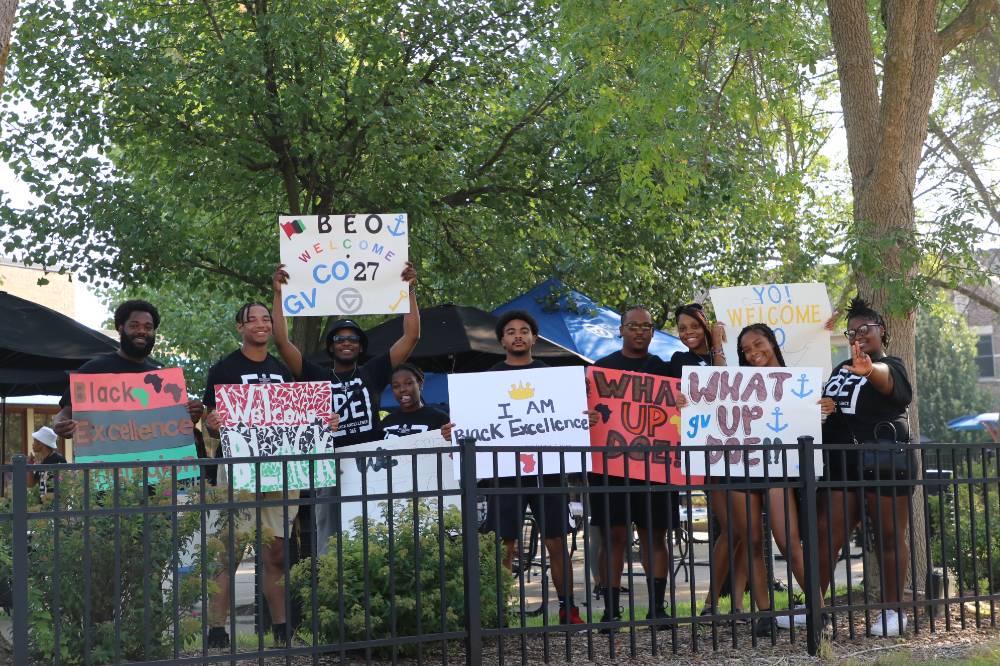 Black Excellence Orientation peer mentors 2